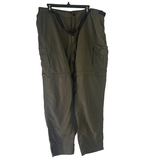 Magellan Sportswear Men's Size XXL Green Cargo Convertible Tactic Pants - Picture 1 of 13